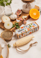 Sardine Soap on a Rope -  Orange and Rosemary (80 gr)